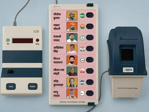 EVMs will now feature coloured photographs of candidates; names will also be written in bold letters for easy reading by voters.