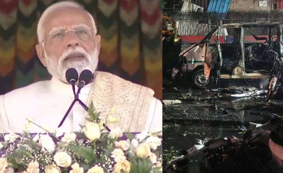 “Perpetrators of the Delhi blast will not be spared,” declares PM Modi